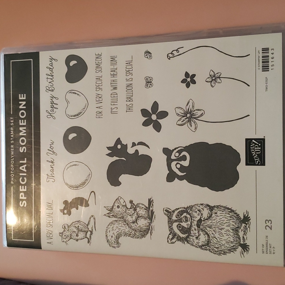 Stampin' Up - Special Someone Stamp and Die set